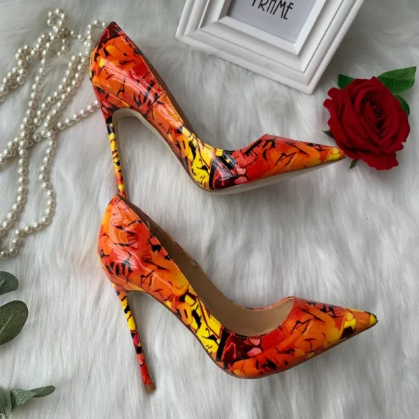 color shallow pointed toe shoes - Image 2