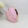 Heart Pink Wedding Shoes and bag - Image 6
