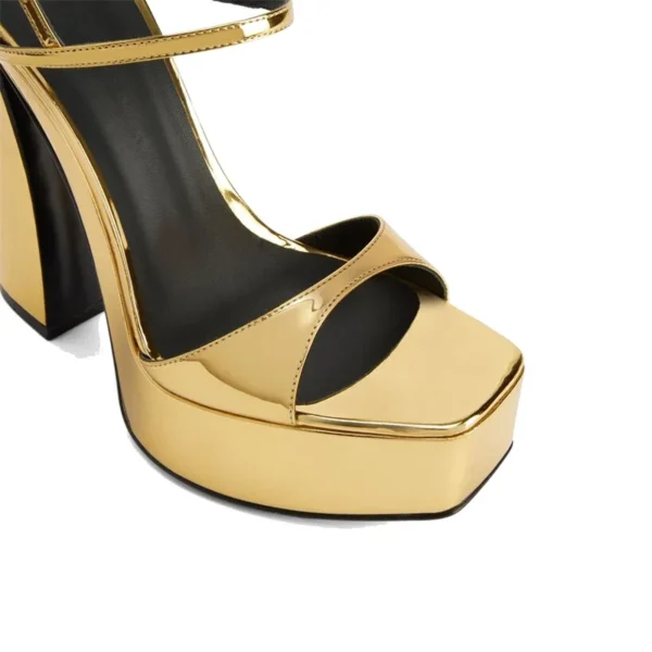 Color High Heel Women's Sandals - Image 3