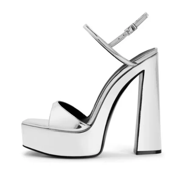 Color High Heel Women's Sandals - Image 5