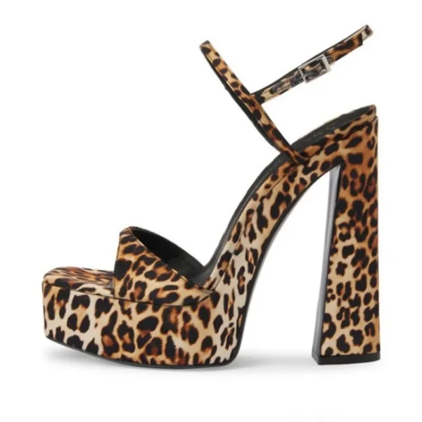 Color High Heel Women's Sandals - Image 6
