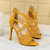 Women Gladiator Elegant Sandals 11cm High Heels