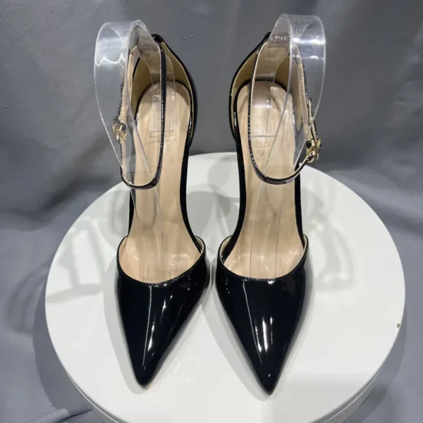 Black Thin High Heels - Image 6