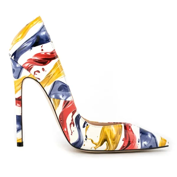 Colorful Office Super High Heels - Image 3