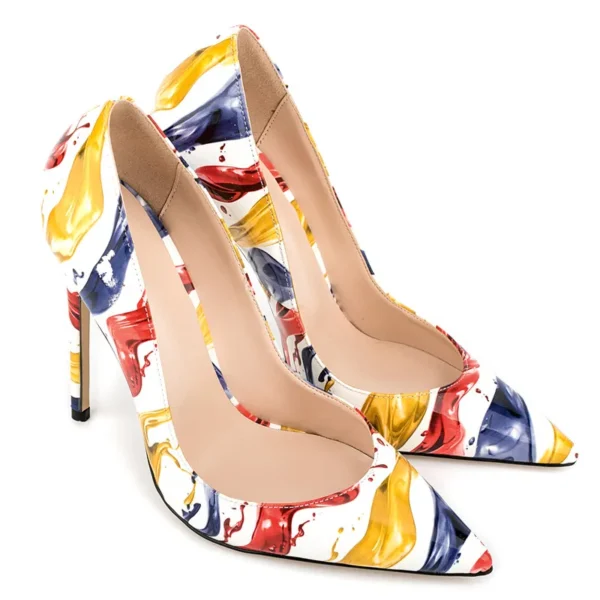Colorful Office Super High Heels - Image 5