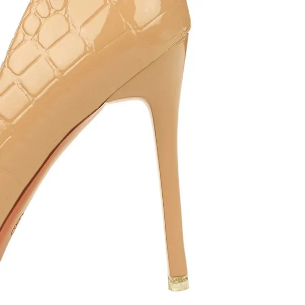 Fashion Women 10.5cm Green High Heels Pumps - Image 5