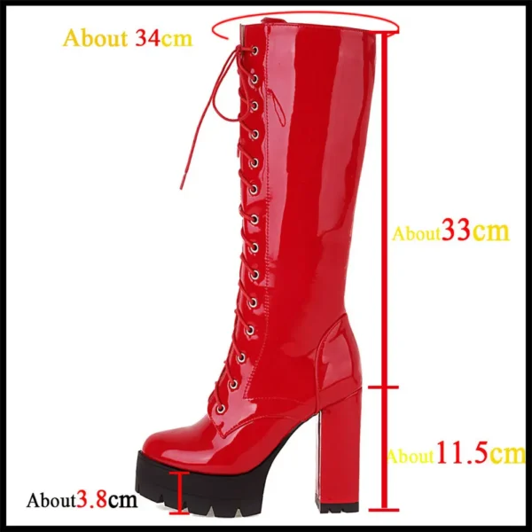 Female Motorcycle Boots - Image 6