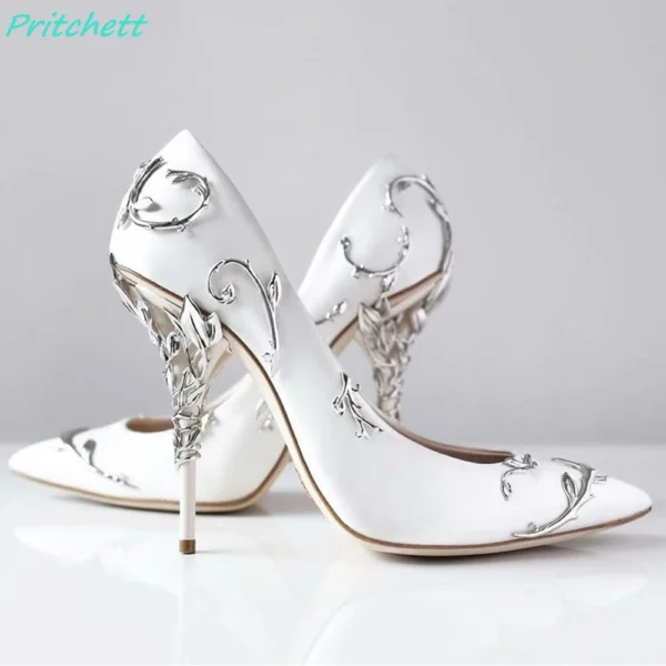 Flower Stiletto Heels - Image 2