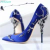 Flower Stiletto Heels