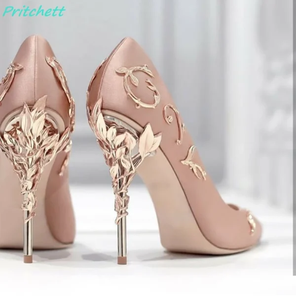 Flower Stiletto Heels - Image 3