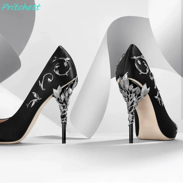 Flower Stiletto Heels - Image 6