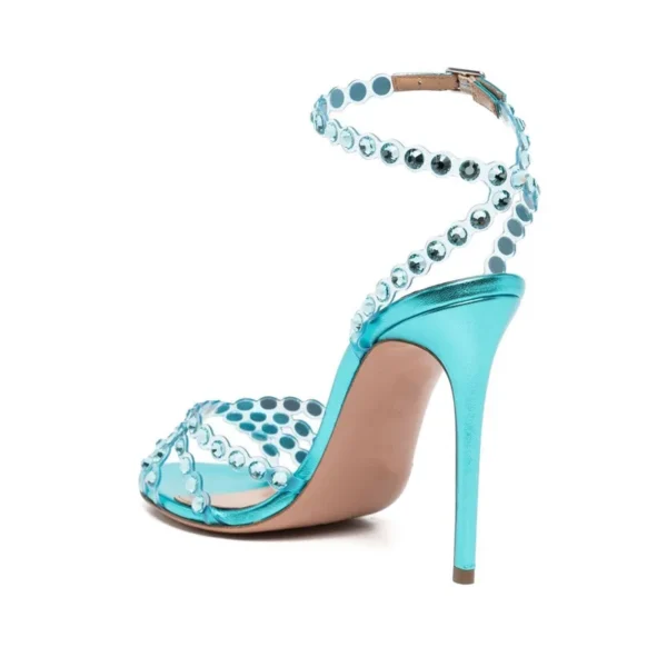 Luxury Rhinestones Sequined Women Sandals - Image 5