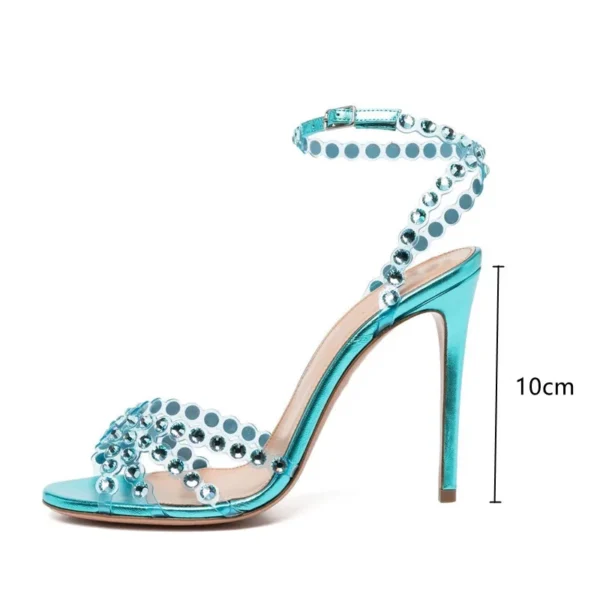 Luxury Rhinestones Sequined Women Sandals - Image 6