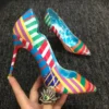 Luxury Graffiti Color Stilettos
