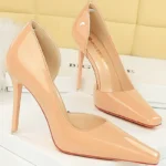 Glossy Patent Leather Pumps