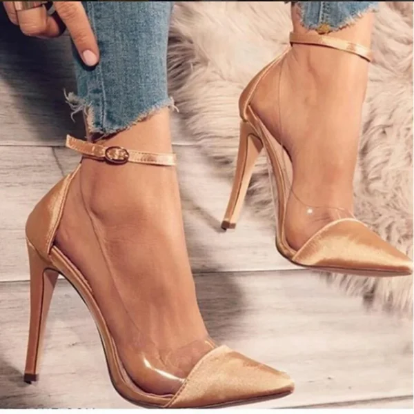 Pointed Transparent Shoes - Image 4