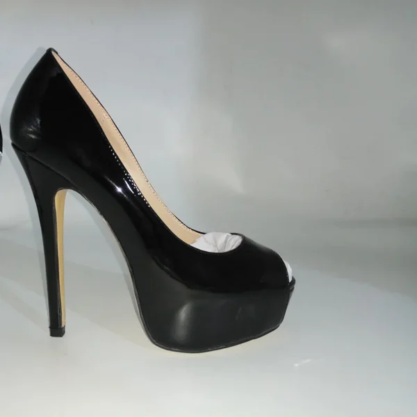 Onlymaker Women Peep Toe Platform Pumps Stilettos 16cm - Image 2