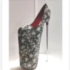 Sexy Metal 30cm Extreme High Heels - Image 6