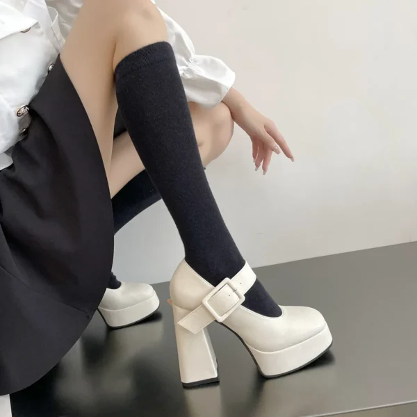 Pumps for Women Vintage Mary Jane - Image 2