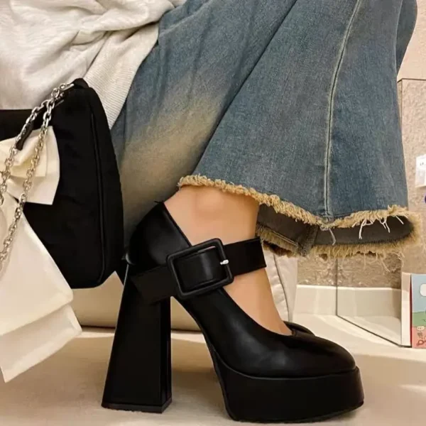Pumps for Women Vintage Mary Jane