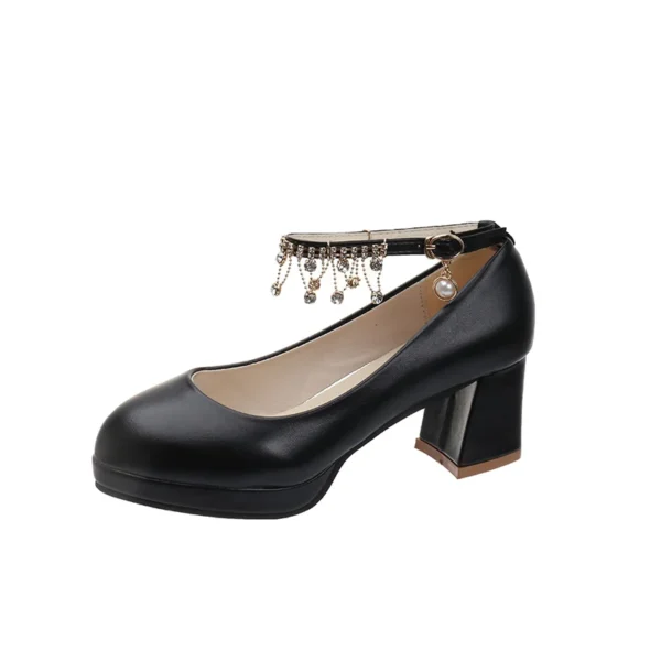 Crystal Preal Ankle Strap Shoes - Image 2