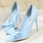 Women 10.5cm High Heels Blue