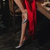 Women Mteallic Patent Bronze Leather Pumps - Image 4