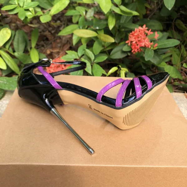 16cm Extreme Purple Stilettos - Image 6