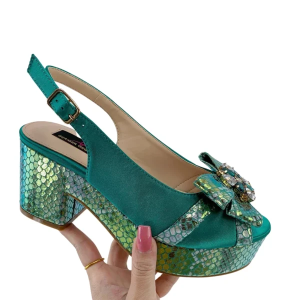 Purple Women's Butterfly Sandals - Image 2