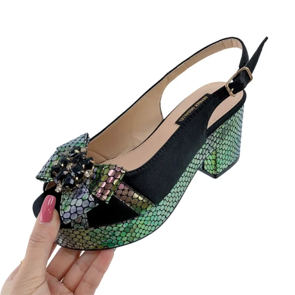 Purple Women's Butterfly Sandals - Image 4