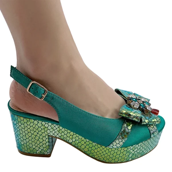 Purple Women's Butterfly Sandals - Image 5