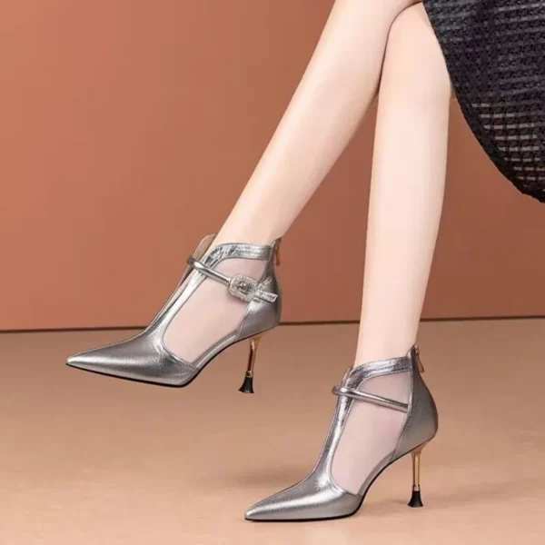 Thin Heels Silver - Image 3