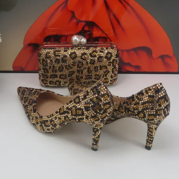 Fashion Leopard Bridal Shoes - Image 3