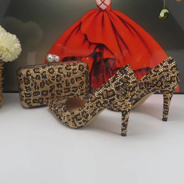 Fashion Leopard Bridal Shoes