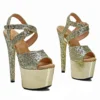 Glitter upper Heels