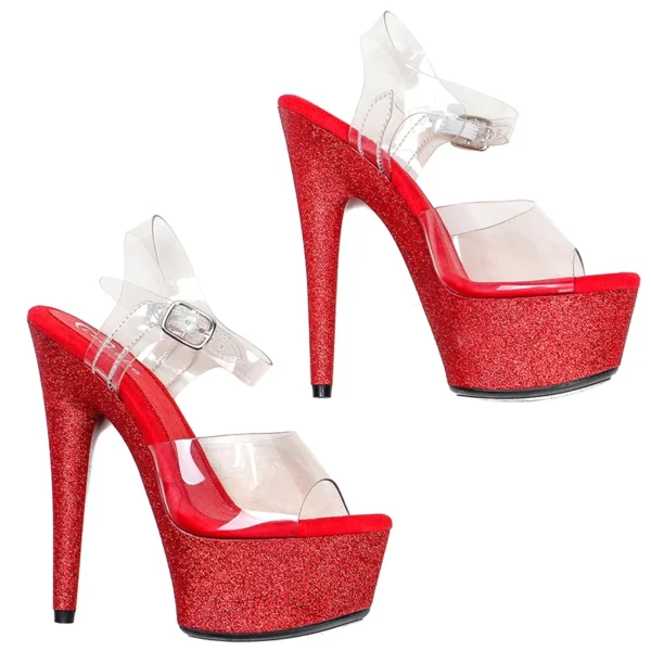 Sexy Exotic Pole Dancing High Heel Sandals - Image 4