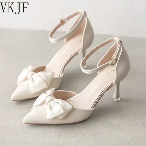 Pointed Toe Butterfly Stilettos