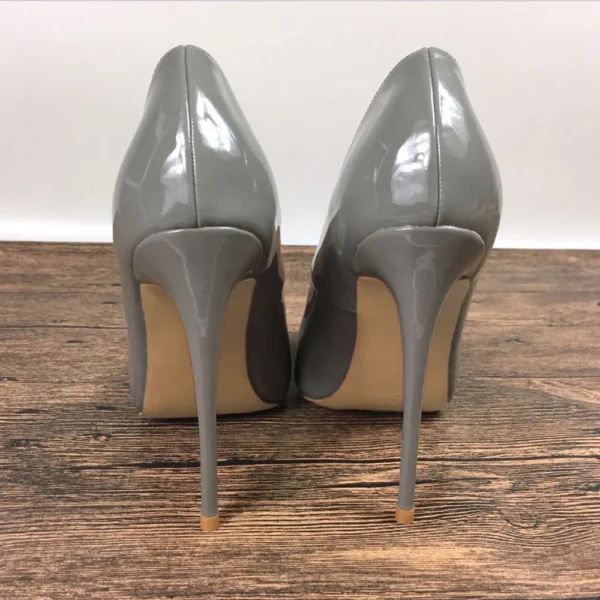 New women's high heels gray - Image 2