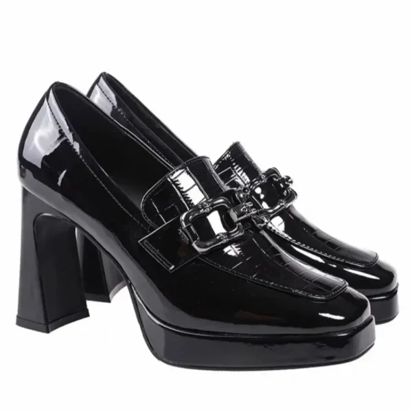 Fashion Chunky Platform Pumps - Image 2