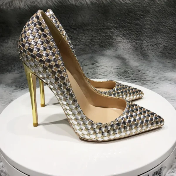 Silver Stilettos