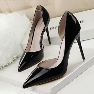 BIGTREE Shoes Patent Leather Heels 2025 Fashion Woman Pumps Stiletto Women Shoes Sexy Party Shoes Women High Heels 12 Colour - AliExpress
