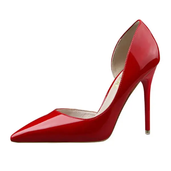 BIGTREE Shoes Patent Leather Heels 2025 Fashion Woman Pumps Stiletto Women Shoes Sexy Party Shoes Women High Heels 12 Colour - AliExpress - Image 5
