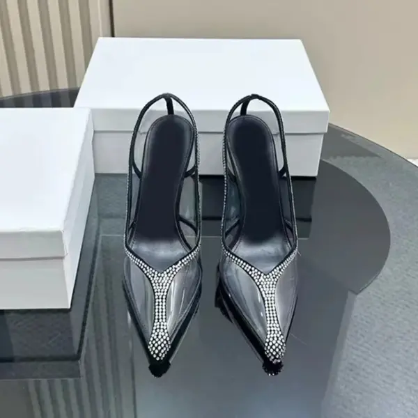 Star Style Luxury Rhinestones Slippers - Image 4