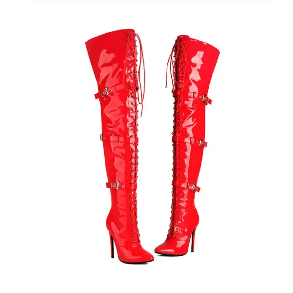 Sexy Women Over the knee boots - Image 2