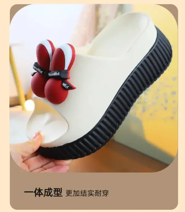 Wedge ear platform clogs - Image 2