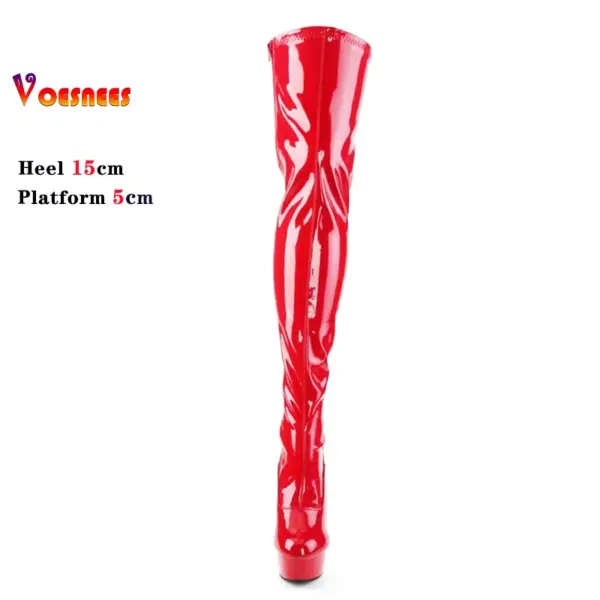 Strip Pole Dance Over The Knee Boots - Image 6