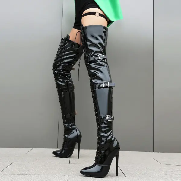 Sexy Women Over the knee boots - Image 4