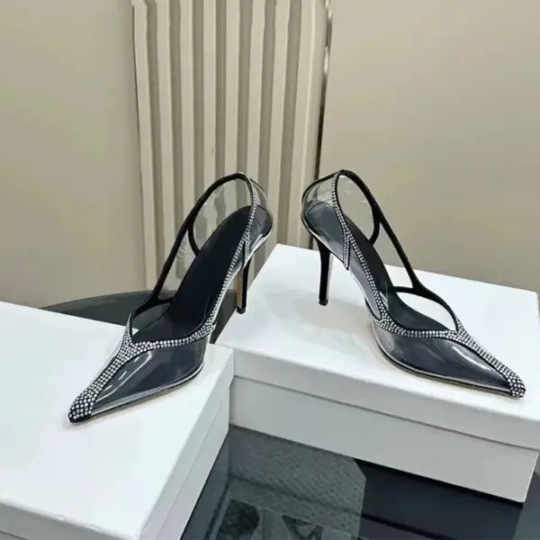 Star Style Luxury Rhinestones Slippers - Image 5