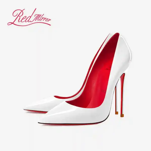 Shoes For Woman 2025 Trend Luxury Red Bottoms High Heels Pointed Toe Stiletto Pumps 12 cm Comfortable Party Dress Wedding Shoes - AliExpress 322 - Image 2