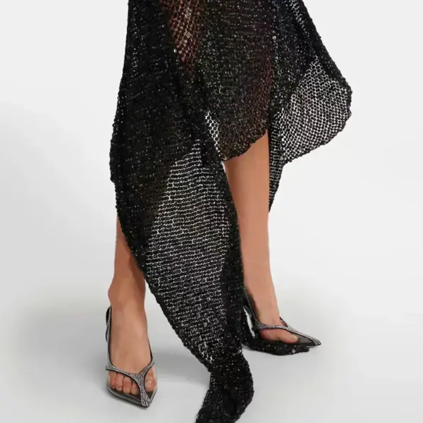 Star Style Luxury Rhinestones Slippers - Image 2